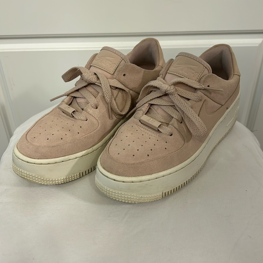 Pink Suede AF1